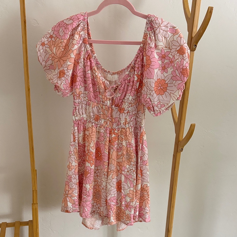 Billy J Floral Romper, NWT Size 6 - Picture 3 of 9